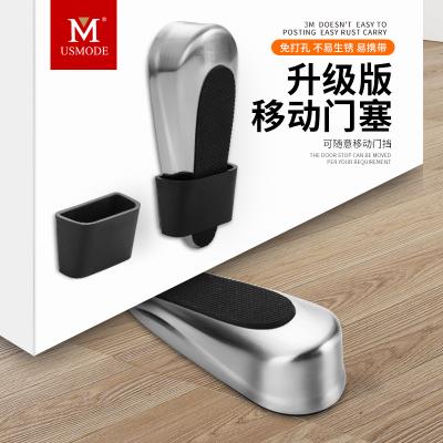 China Modern Wedge Zinc Alloy Glass Shower Stopper Door Rubber Stopper for sale