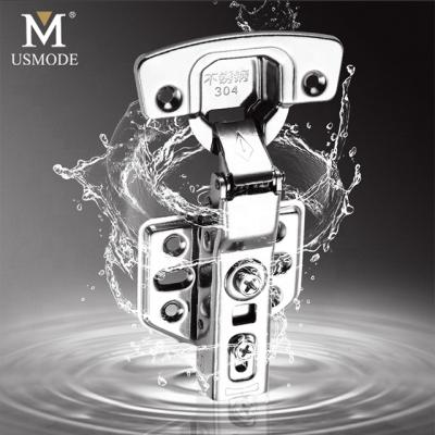 China Modern Self Closing Cabinet Hinge Hydraulic Soft Narrow Concealed Hinge for sale