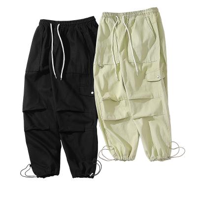 China Various Colors Nylon Anti-Wrinkle Street Style Casual Boys Men Pants Pants With Pockets for sale