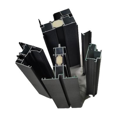 China Door & Window Best selling aluminum alloy broken bridge insulation hot window sliding door aluminum profile for sale