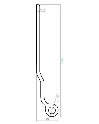 China Refrigerated trucks Customized High Strength Extrusion Aluminum Profiles For Refrigerated Truck Bodies for sale