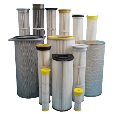 China Building Material Stores Dust Collector Cartridge Filter Low Price Dust Extractor Air Filter Dust Cartridge Filter for sale