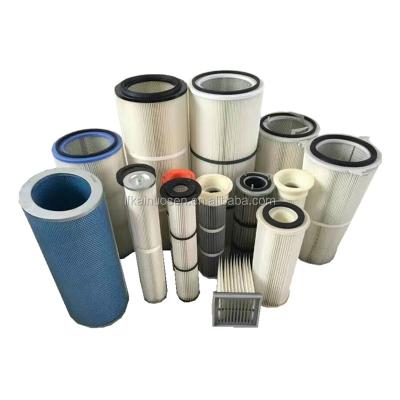 China Factory supply industrial dust filter cartridge dust collector dust collector filter element dust removal filter for sale