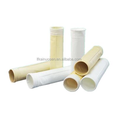 China Building Material Shops Industrial Pulse Dust Collector Anti-Static Polyester Needle Felt Fabric High Temperature Resistant Bag Filter Bag for sale