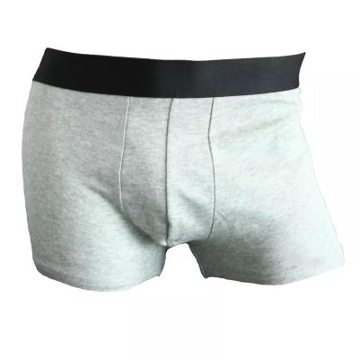 China Antibacterial Knitted Silver Cotton Fiber Blended Underwear Short Briefs for sale