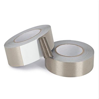 China ANTISTATIC Single Sided Conductive Fabric Tape For RFID Blocking And Melting for sale