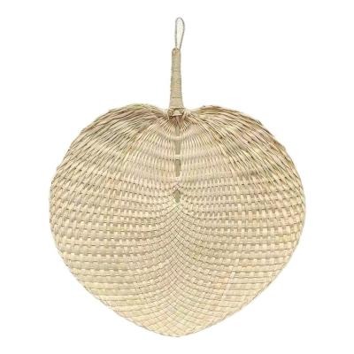 China For Decoration Craft Wedding Decoration Natural Raffia Fans for sale