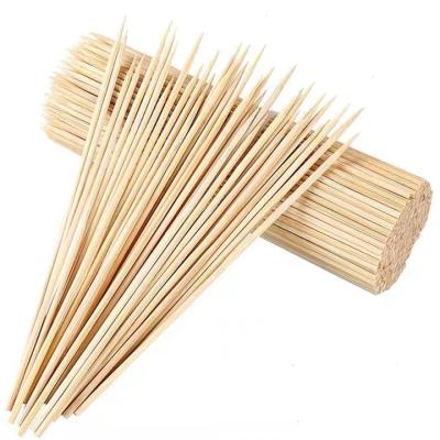 China Disposable China Skewer Barbecue 40cm Disposable Bamboo Stick for sale