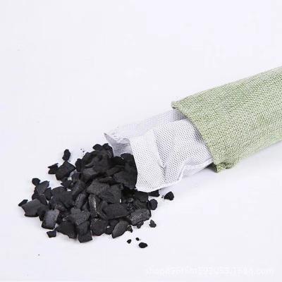 China Sustainable Nature Charcoal Deodorant Bag For Boxing Moso 100% Bamboo Charcoal for sale