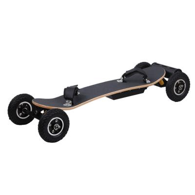 China Large Quantity In Stock 200*50mm Big Wheel Electric Offroad Skateboard Adult for sale