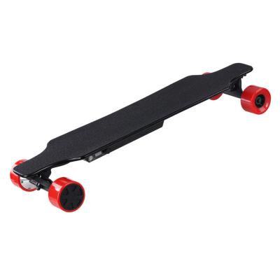 China Canadian Maple+Aluminum+PU Dual Wheel 5.2Ah Battery Electric Skateboard Wheel Hub Motor 83mm for sale