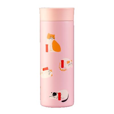 China Youmi 380ml smart water bottle kids PORTABLE like cat design smart thermos mug for sale