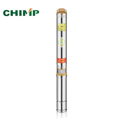 China High Efficiency 4 INCH Deep Well Pumps Submersible Borehole Water Pump for sale