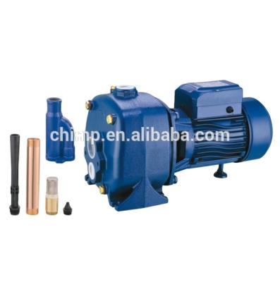 China Drinking Water Treatment Chimpanzee JDP Self Priming JET And Centrifugal Water Pumps With Twin Hose Two Outlet Pump for sale