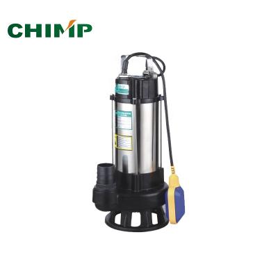 China Wastewater Treatment CHIMPANZEE PUMPS 3.0HP 3inch Submersible Sewage Dirty Water Gasoline Price List V2200 for sale