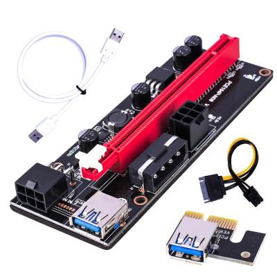 China GPU Risers VER 009S 1X 4x 8x 16x Supplement Pcie Riser Card Adapter PCI-e Riser Express 009s 12.9*4.4*1.2 for sale