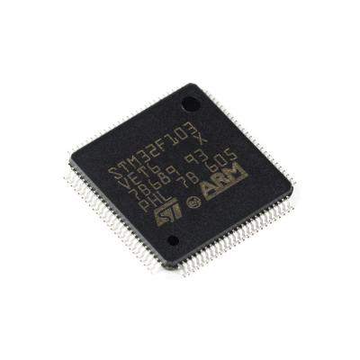 China New standard original LQFP-100 STM32 MCU ARM board 32-bit flash microcontroller 512 KB 64 KB RAM integrated circuit STM32F103VET6 IC for sale