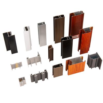 China High Quality Wood Grain Color Window And Door Aluminum Profile 1842993545 for sale