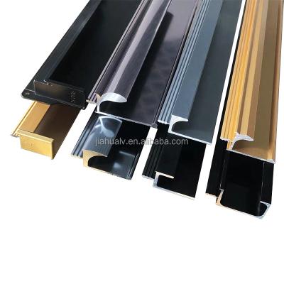 China Serious Decorations 6000 G Section Aluminum Profile , Aluminum Sideboard Profiles G Handle for sale