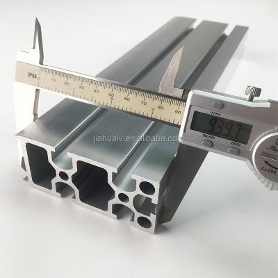 China Other Industrial Aluminum Extrusion 80x80 Brackets Manufacturer 8080 T Track V Slot Aluminum Extrusion Profile Perfiles De Aluminio for sale