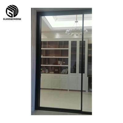 China Factory Price Cheap Thin Frame Aluminum Sliding Glass Door Seal Windproof for sale