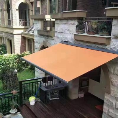 China Projection 4m Cover Removable Full Arm Heavy Duty Max Retractable Cassette Awning Aluminum Outdoor Sunshade for sale