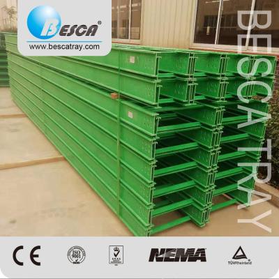 China Steel Besca NEMA FRP GRP Fibreglass Plastics Cable Ladder Tray for sale