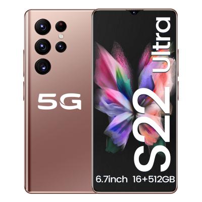 China SDK S22 ULTRA Available Ultrathin With 6.7 Inch Large Screen 16GB+512GB Memory Smartphone With Face Unlock for sale