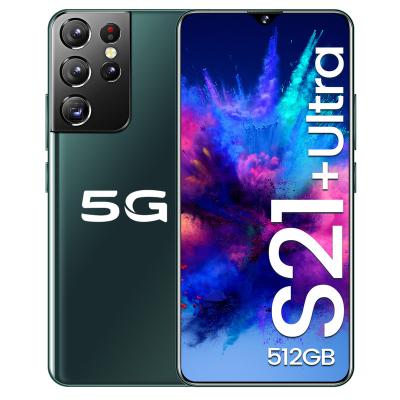 China Dual SIM Card Hot Selling S21+ ULTRA 6.7 Full Display Android Mobile Phone S21 10.0 Inch 12GB+512GB ULTRA Smartphone for sale