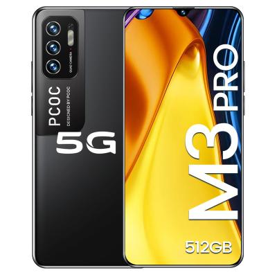 China Dual SIM Card Hot Selling Original M3 PRO 12gb+512gb 16MP+32MP Face To Open Full Display Android Mobile Phone Smart Cell Phone 10.0 for sale