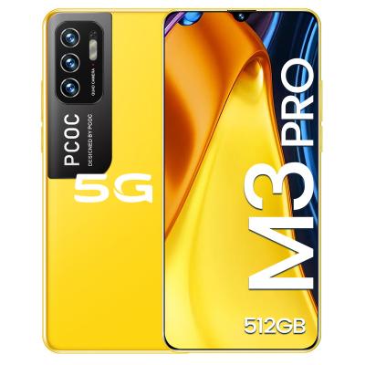 China Dual SIM Card Hot Selling M3 PRO 12GB+512GB 6.7 Inch Full Display Android 10.0 Mobile Cells Smart Phone for sale