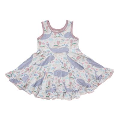 China New Arrival Breathable Children's Clothing Dress Luxury Children's Dresses Summer Baby Dress for sale