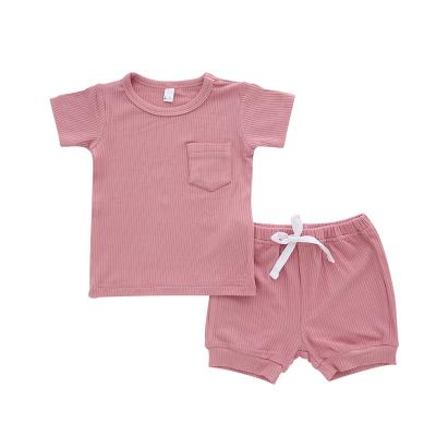 China Wholesale High Quality Breathable New Style Newborn Baby Clothes Set Fashionable Kids Clothes for sale