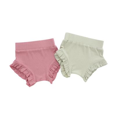 China Wholesale Good Quality Breathable Baby Bloomers Girls Clothing Printed Short Pants for sale