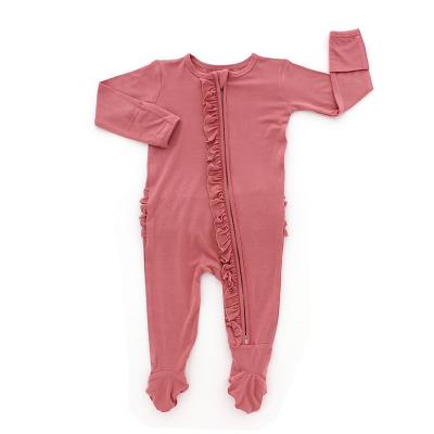 China Wholesale High Quality Long Sleeve Baby Boy's Rompers Baby Clothes One Piece Pajamas Clothes for sale