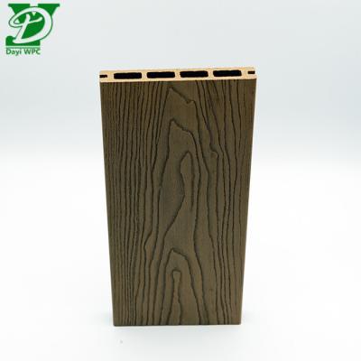 China Grooved WPC Composite Decking Waterproof Anticorrosive en venta