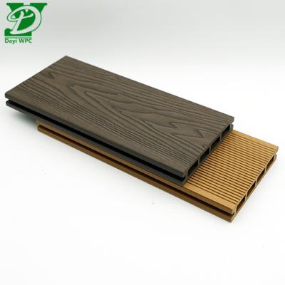 China Umweltfreundliche WPC-Decking für Innenhöfe und Gärten zu verkaufen