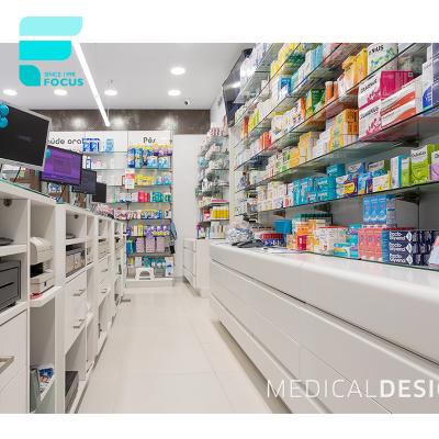 China Customized Design Pharmacy and Pharmacy Display Store Display Medical Floor Design Pharmacy Product Customized for sale