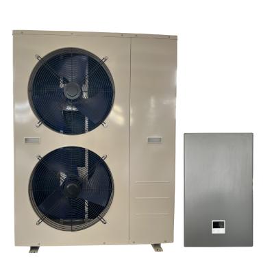 China Hohe EVI Split Heat Pump Air-Quellwarmwasserbereiter des Inverter-COP4.21 zu verkaufen