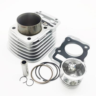 China Aluminum Cylinder Kit Piston and Ring Motorcycle Kit from Alloy+Iron for Honda CG125 NXR 125 for sale