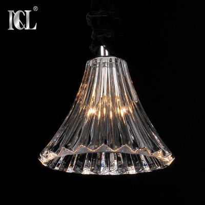 China Nordic Heads Crystal Drop Light Modern Hot Sale Baccarat Ware Living Room Hotel Glass Chandelier 1 for sale