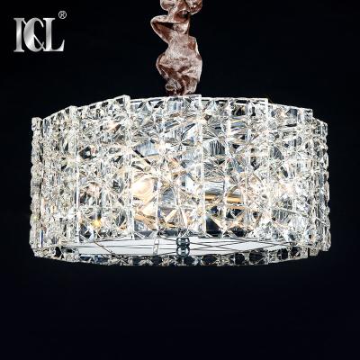 China 2019 modern guzhen baccarat light decoration new design pendant light modern style crystal chandelier for sale