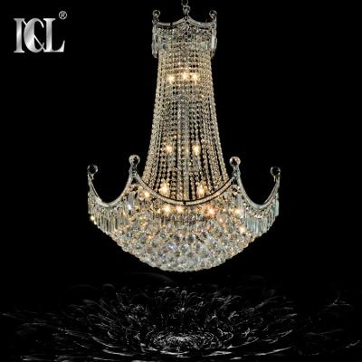 China Modern Chinese Popular European European Pendant Light French Crystal Chandelier For Living Room for sale