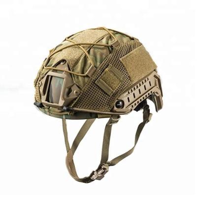 China Hot Selling Army Airsoft Fans Hunting Military Tactical Cs Sports Helmet Cover Multicam Helmet Cover Without Helmet for sale