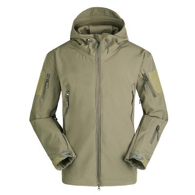 China Polyester Design Multifunctional Men's Army Ops Softshell Jacket Outdoor Special Tactical Hooded Jacket for sale