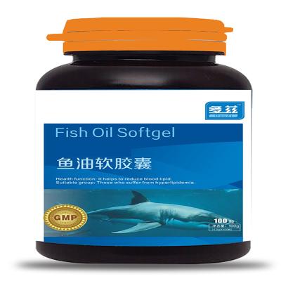 China Help Lower Blood Lipids Natural Omega 3 6 9 Softgel Fish Oil Softgel Capsules Supplements for sale