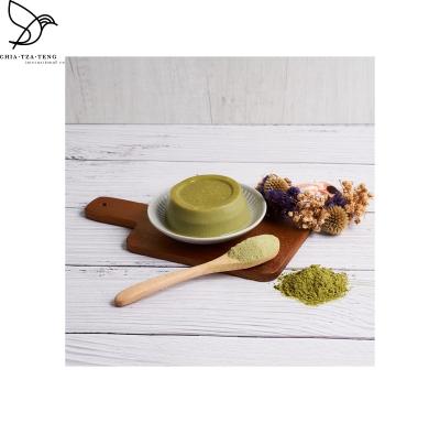 China Wholesale Natural Matcha Flavor Fragrance Tops Instant Pudding Powder for sale