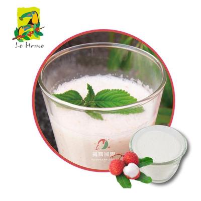 China Instant Taiwan Fruit Milkshake Powder Lychee Flavor Powder for sale