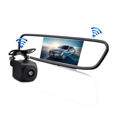 China 733 x 493 2022 HD Car Camera Kit Rear View Mirror Wireless Backup Camera for sale