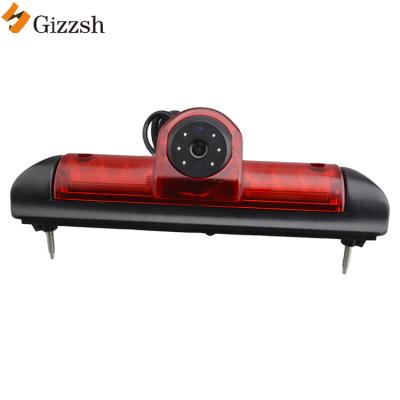 China Waterproof Brake Led Car Camera 12V Voltage Car Van Rear View Brake Light Light Reversing Camera for sale